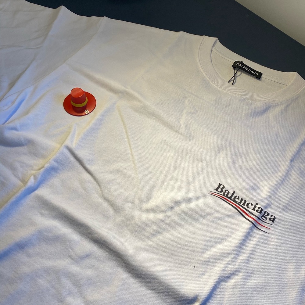 Balenciaga Campaign Logo T-Shirt